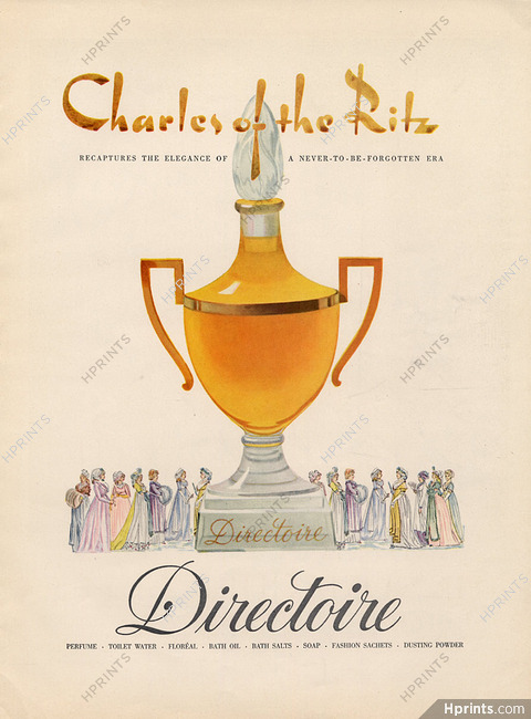 Charles of the Ritz (Perfumes) 1951 Directoire