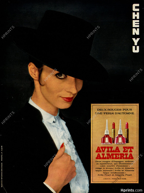 Chen Yu 1963 Lipstick Nail Polish, Spain, Feria, Avila, Almeria, Phot. J.F. Clair