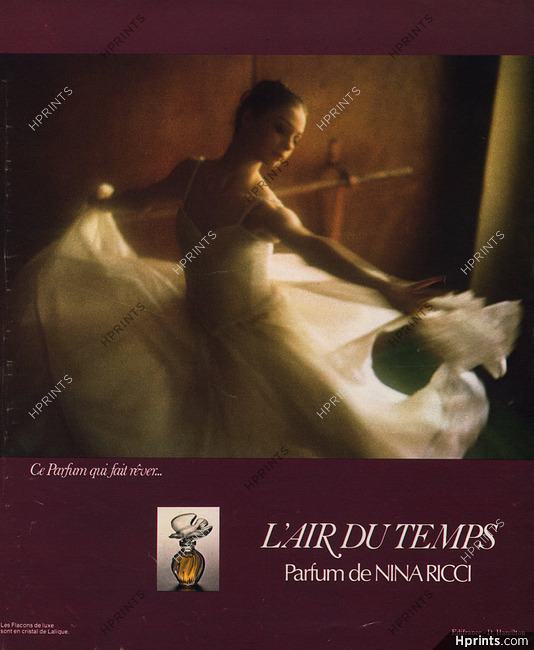 Nina Ricci (Perfumes) 1976 L'Air du Temps, Hamilton, Ballet