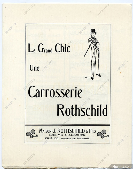 Carrosserie Rothschild 1913 Pierre Brissaud