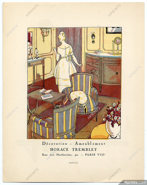 Horace Trembley 1920 Gazette du Bon Ton