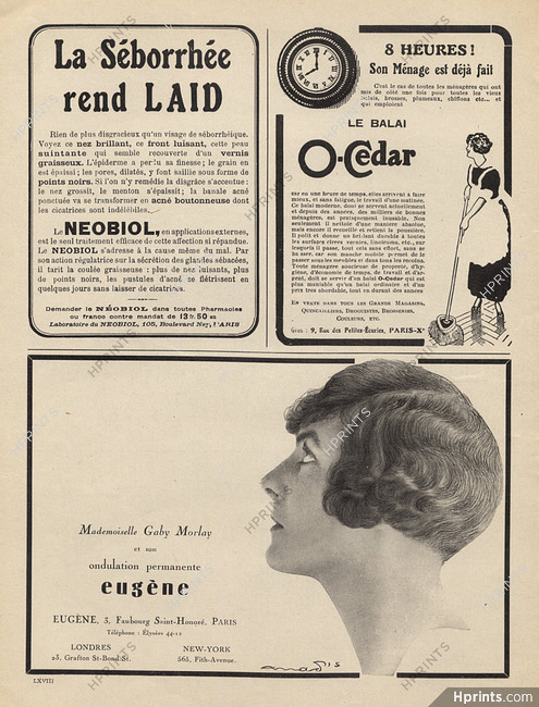 Eugène (Cosmetics) 1925 Gaby Morlay
