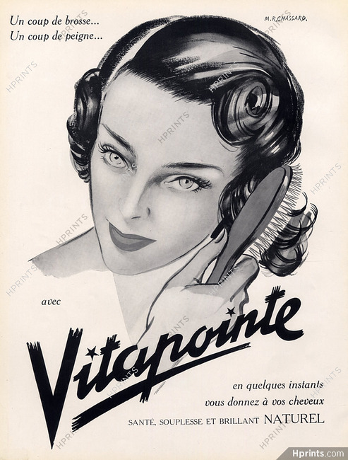 Vitapointe (Cosmetics) 1953 Chassard