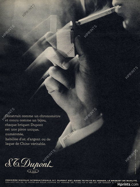 S.T. Dupont (Lighters) 1961 Photo Molinard