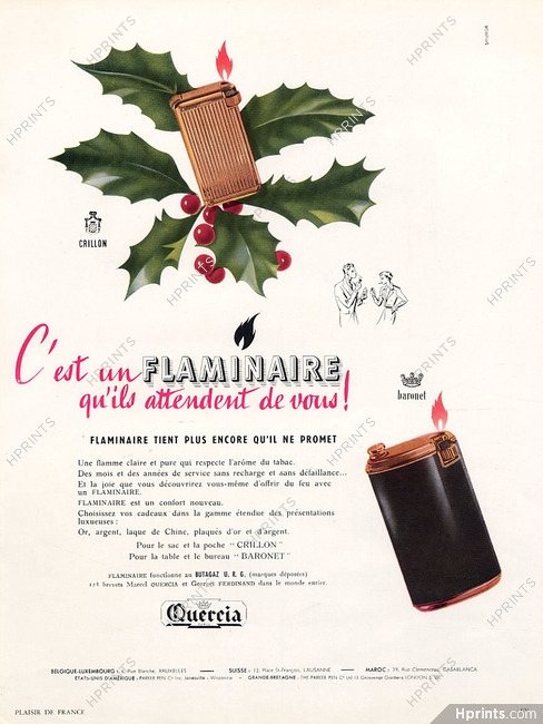 Flaminaire (Lighters) 1950
