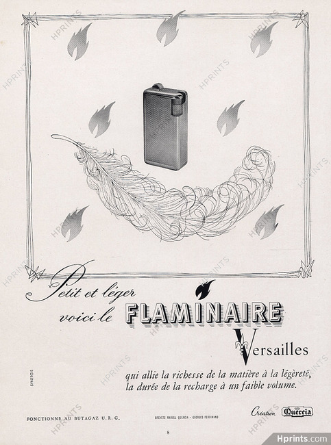 Flaminaire (Lighters) 1953