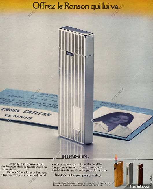 Ronson (Lighters) 1977