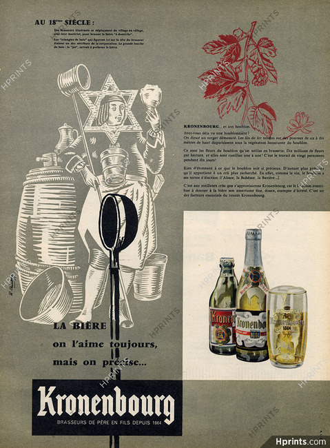 Kronenbourg (Beer) 1957