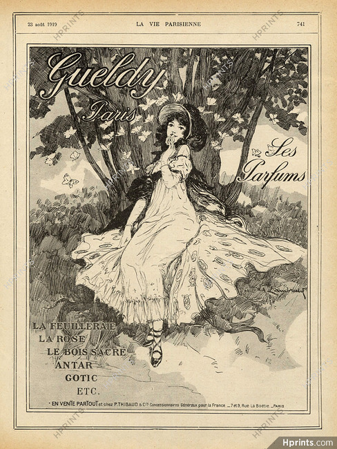 Gueldy (Perfumes) 1919 W.A.Lambrecht