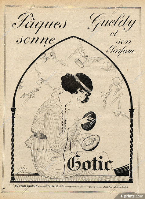 Gueldy (Perfumes) 1919 Gotic, César Giris