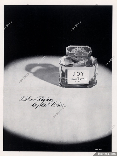 Jean Patou (Perfumes) 1967 Joy