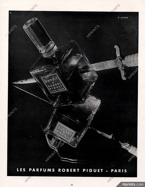 Robert Piguet (Perfumes) 1953 Bandit