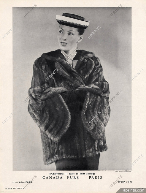 Canada Furs 1952 Fur Coat