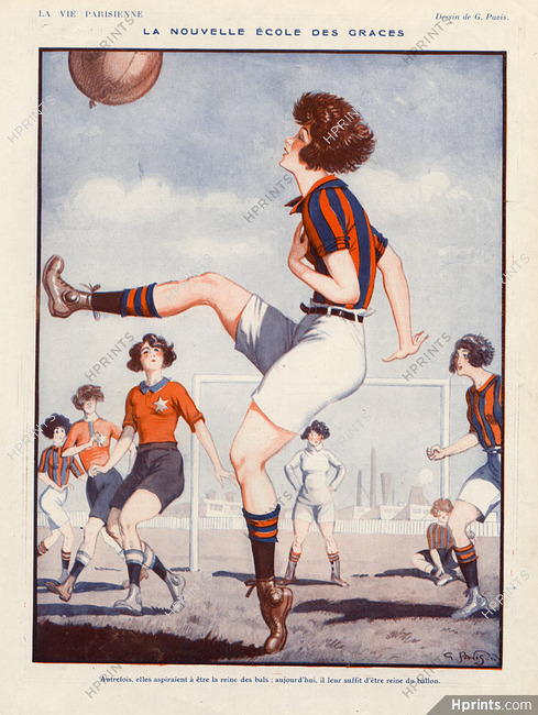 Georges Pavis 1922 Women's Soccer, Football