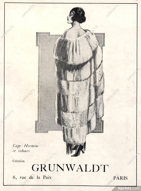 Grunwaldt (Fur clothing) 1923 Arnold