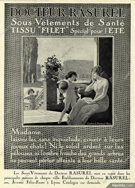 Docteur Rasurel (Underwear) 1926
