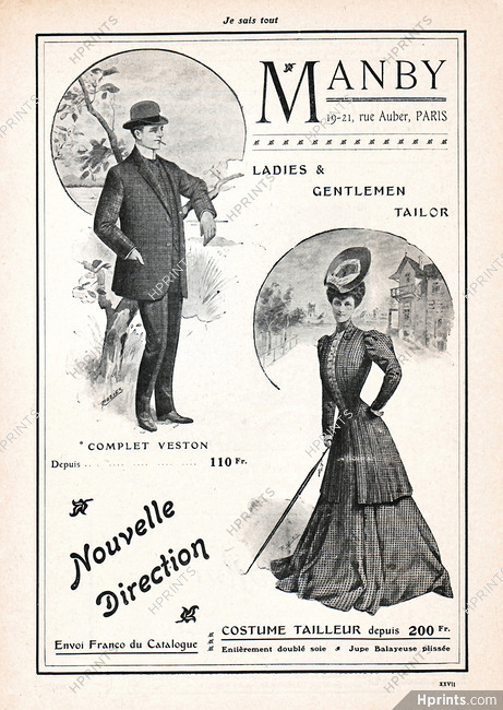 Manby (Tailor) 1905 Rozier