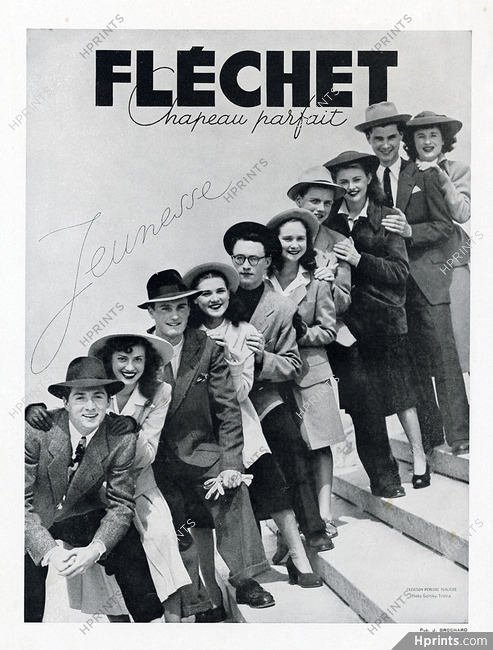 Fléchet (Hats) 1949 Photo Gorsky-Triora (L)