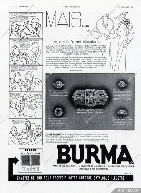 Burma (Jewels) 1934