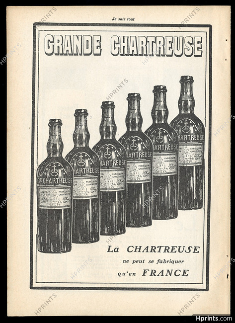 Grande Chartreuse (Drinks) 1908