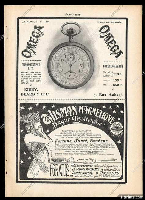 Omega (Watches) 1908 pocket watch