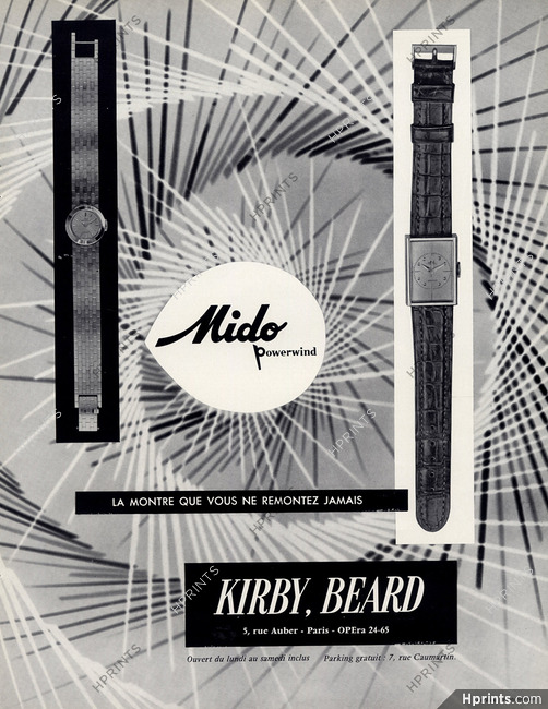 Mido (Watches) 1961