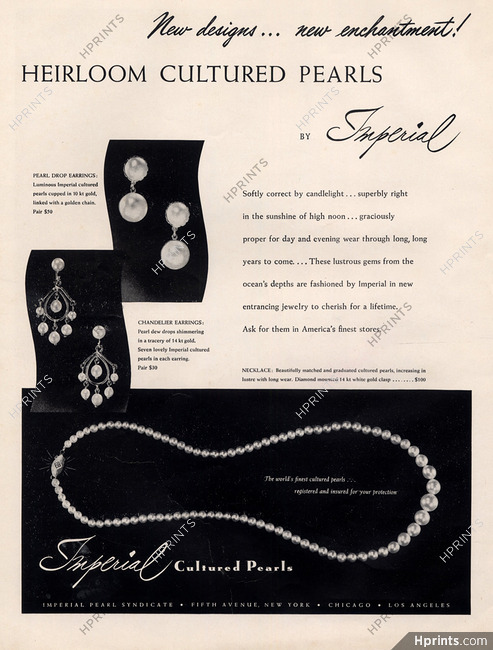 Imperial Pearls (Jewels) 1950