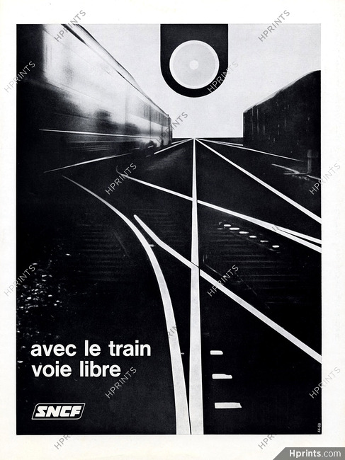 SNCF 1969 Train tracks