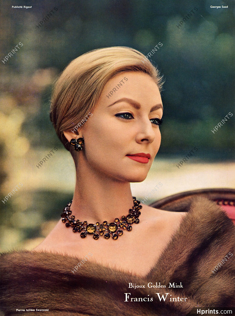 Francis Winter (Jewels) 1957 Necklace Georges Saad