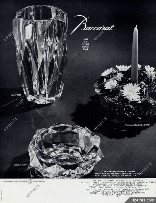 Baccarat (Crystal) 1966
