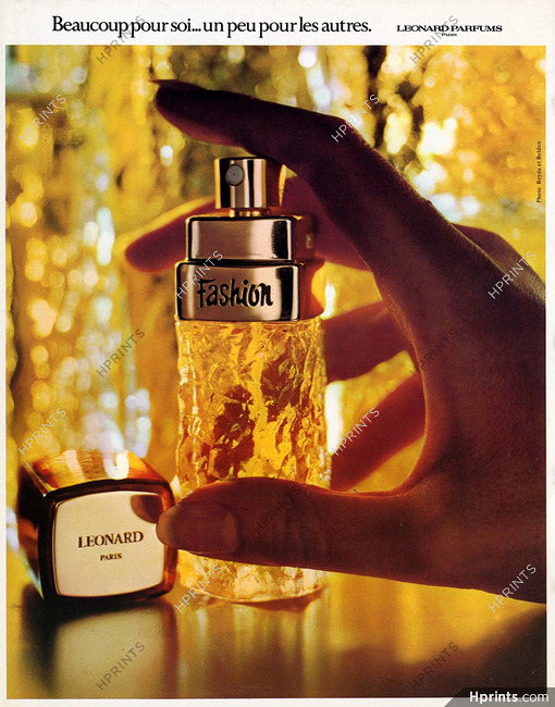 Léonard (Perfumes) 1975 Fashion