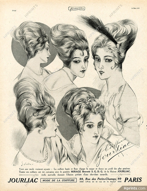 Jourliac (Hairstyle) 1914 Sohek