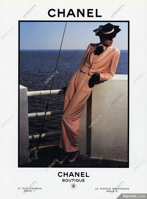 Chanel 1984 Inès de la Fressange — Advertisement