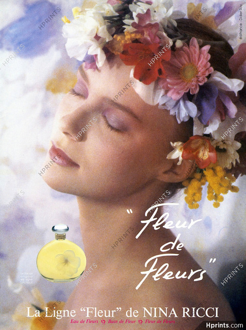 Nina Ricci (Perfumes) 1984 ''Fleur de Fleurs'' Didier Roy