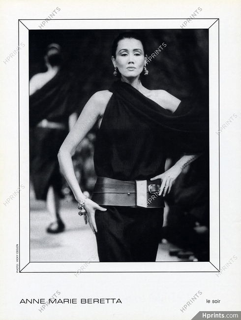 Anne Marie Beretta 1984 Fashion Photography