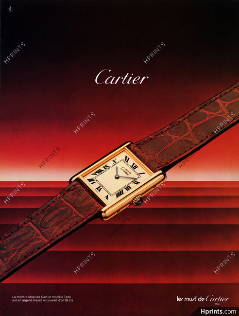 Cartier (Watches) 1984 Tank les Must de Cartier