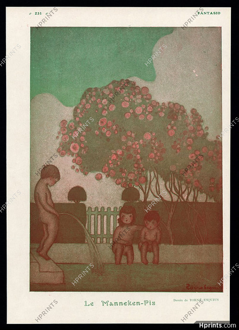 Le Manneken-Pis, 1916 - Torné-Esquius Children