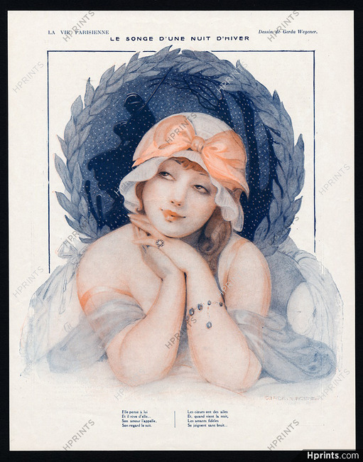 Gerda Wegener 1917 ''Le Songe d'une Nuit d'Hiver''