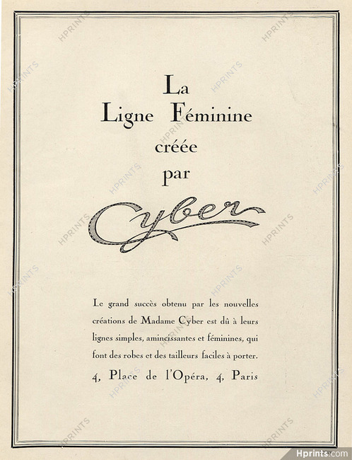 Cyber 1925 Address 4 Place de l'Opéra, Paris