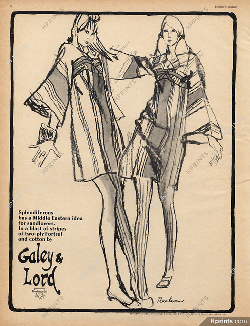 Galey & Lord (Fabric) 1967 Pearlman, Burlington