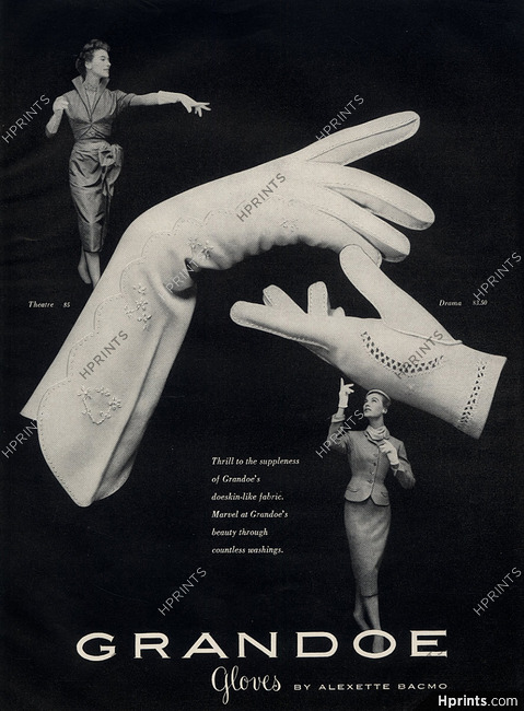 Grandoe (Gloves) 1953 Alexette Bacmo