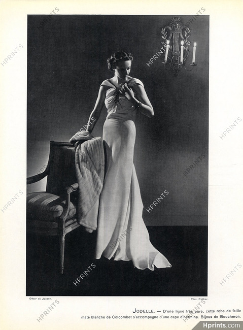 Jodelle (Couture) 1936 Photo Philippe Pottier