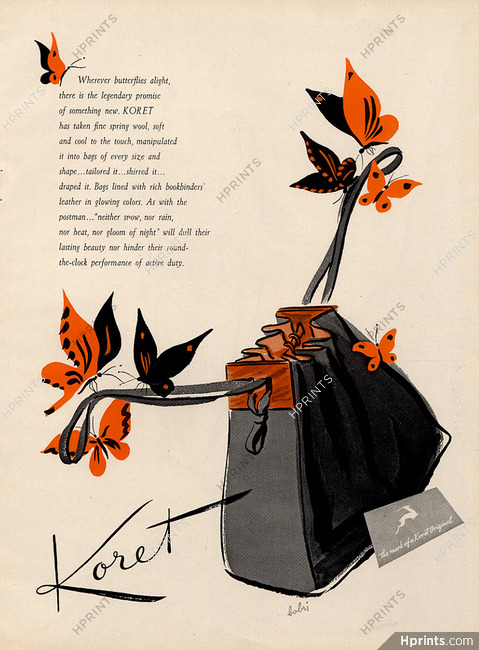 Koret (Handbags) 1945 Bobri