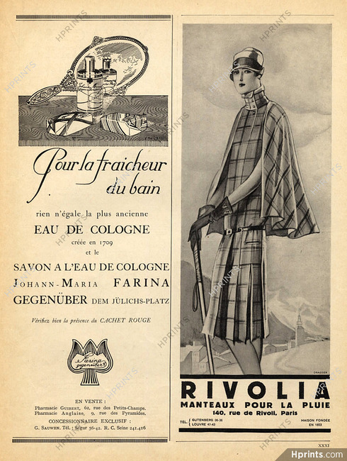Rivolia 1926 Raincoats