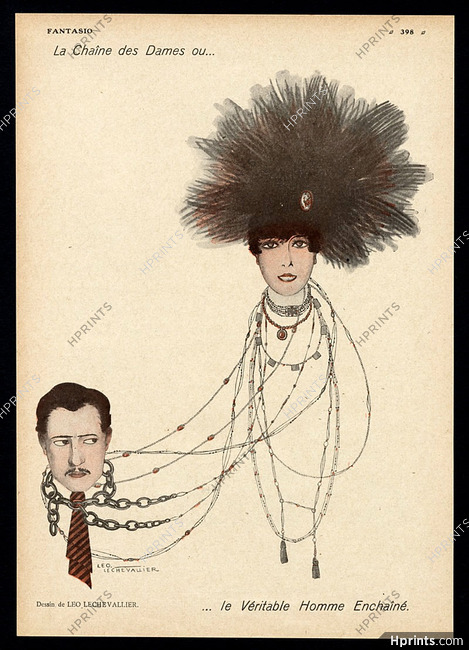 Le Véritable Homme Enchainé, 1917 - Leo Lechevallier The Chained man