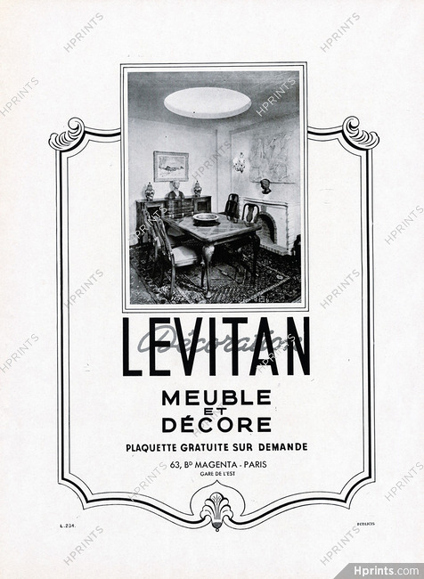 Levitan (Decorative Arts) 1946
