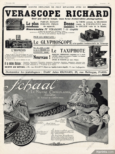 Schaal (Chocolates) 1925 Maître Chocolatier, Doll