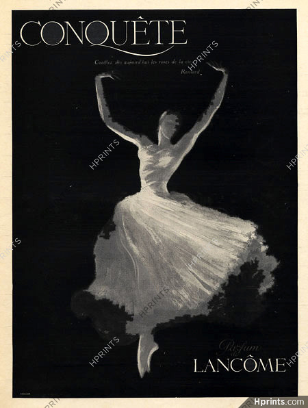 Lancôme (Perfumes) 1941 Conquete, Ballet
