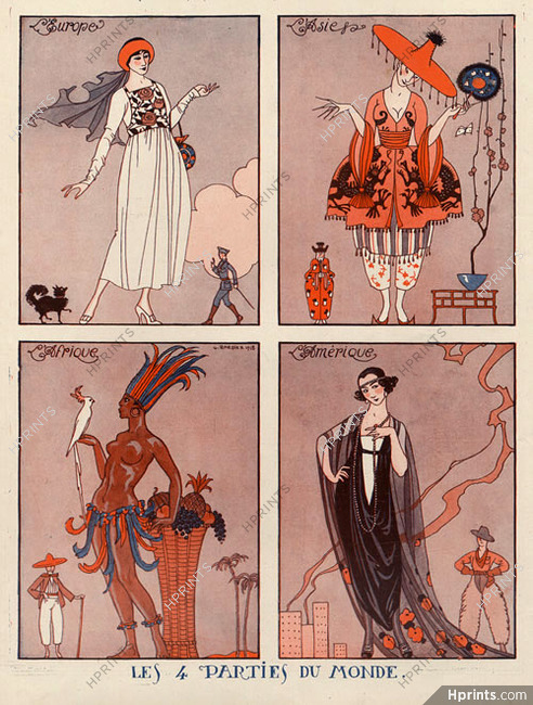 George Barbier 1918 League of Nations. As good as gold