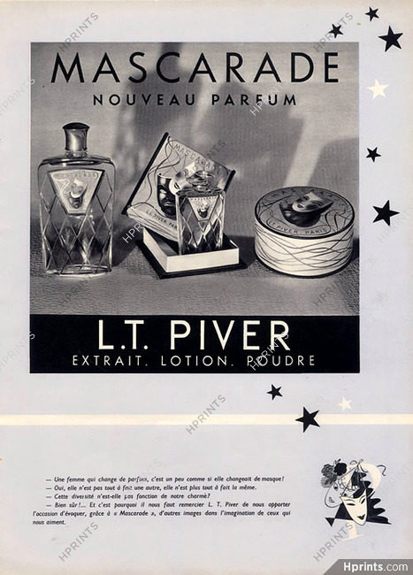 Piver L.T. (Perfumes) 1936 "Mascarade"